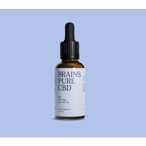 Brains Pure CBD Oil 375mg