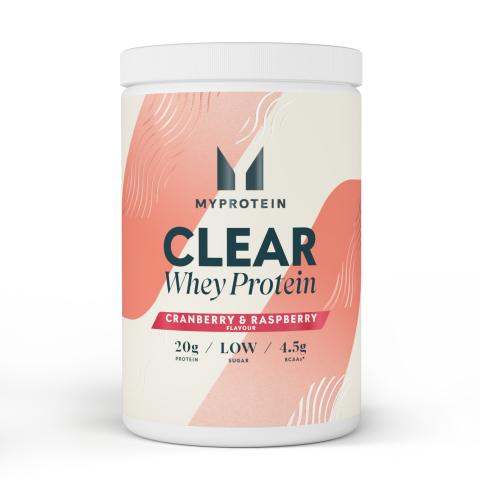 Clear Whey Protein Bottle